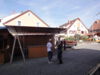 Dorffest Aufbau