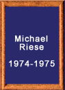 Dirigent Michael Riese 1974 - 1975